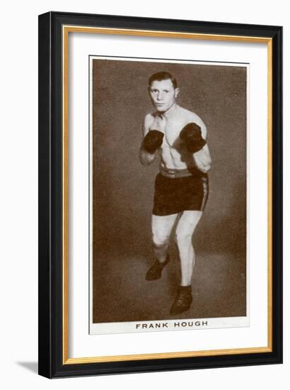 Frank Hough, British Boxer, 1938-null-Framed Giclee Print