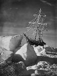 Endurance Trapped in Ice-Frank Hurley-Mounted Photographic Print