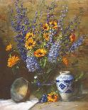 Sunflowers and Daisies-Frank Janca-Framed Giclee Print