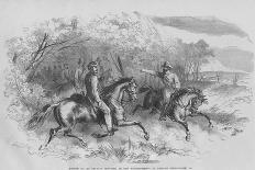 Us Cavalry Reconnaissance-Frank Leslie-Art Print
