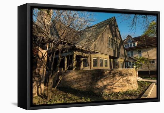 Frank Lloyd Wright Home and Studio-Steve Gadomski-Framed Premier Image Canvas