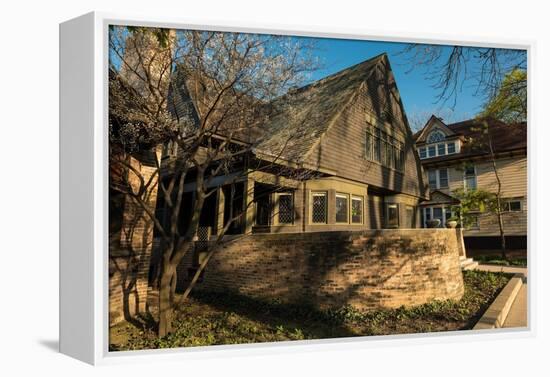 Frank Lloyd Wright Home and Studio-Steve Gadomski-Framed Premier Image Canvas