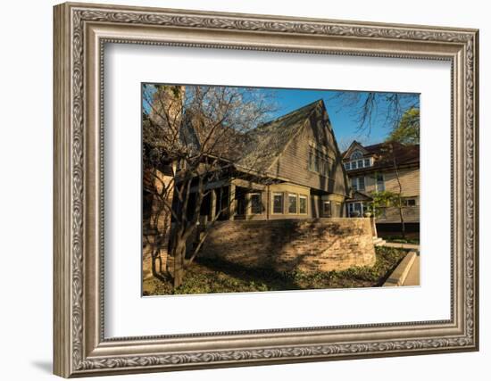 Frank Lloyd Wright Home and Studio-Steve Gadomski-Framed Photographic Print