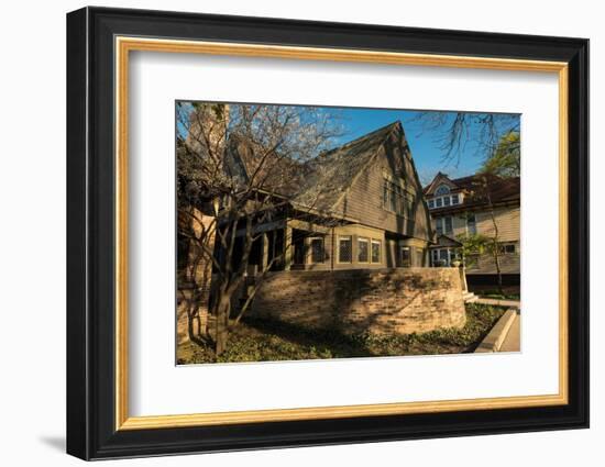 Frank Lloyd Wright Home and Studio-Steve Gadomski-Framed Photographic Print