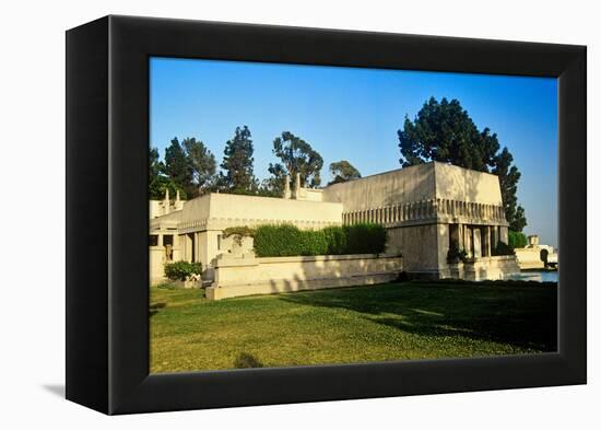 Frank Lloyd Wright's "Hollyhock House", Los Angeles, California-null-Framed Premier Image Canvas