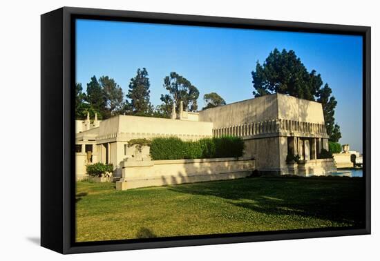 Frank Lloyd Wright's "Hollyhock House", Los Angeles, California-null-Framed Premier Image Canvas