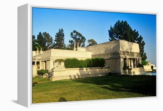 Frank Lloyd Wright's "Hollyhock House", Los Angeles, California-null-Framed Premier Image Canvas