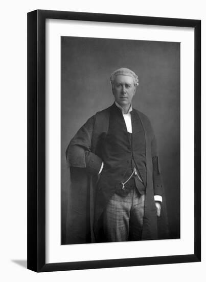 Frank Lockwood (1846-189), English Lawyer and Politician, 1890-W&d Downey-Framed Photographic Print