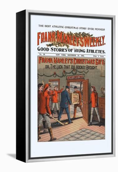 Frank Manley's Christmas Gift, Or, The Luck That Ice Hockey Brought-null-Framed Stretched Canvas