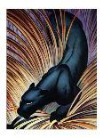 Mowgli and the Black Panther-Frank Mcintosh-Art Print