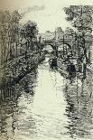 'Barges on the Seine', 1915-Frank Milton Armington-Giclee Print