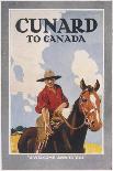 Cunard to Canada, a Welcome Awaits You-Frank Newbould-Art Print