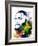 Frank Ocean Watercolor-Jack Hunter-Framed Art Print