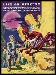 Sci-Fi Magazine Cover, 1931-Frank R. Paul-Framed Giclee Print
