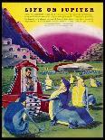 Sci Fi - Future Atomic City, 1942-Frank R. Paul-Giclee Print