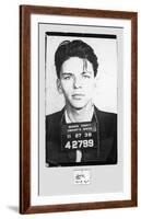 Frank Sinatra – Mugshot-Unknown-Framed Art Print