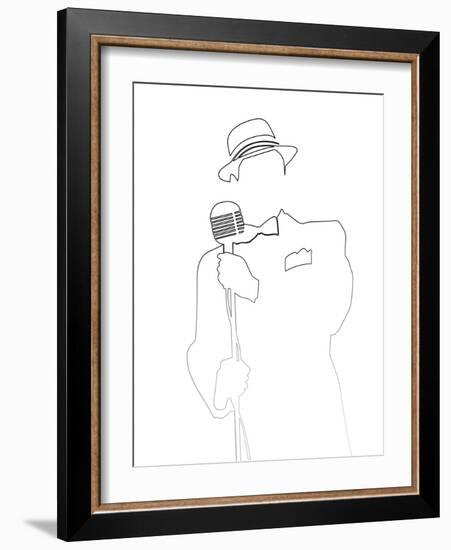 Frank Sinatra-Logan Huxley-Framed Premium Giclee Print