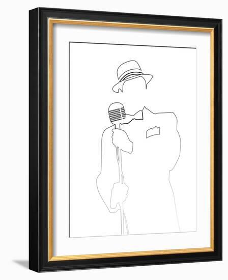 Frank Sinatra-Logan Huxley-Framed Premium Giclee Print