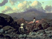 The Mountain Hunt, 1917-Frank Tenney Johnson-Giclee Print