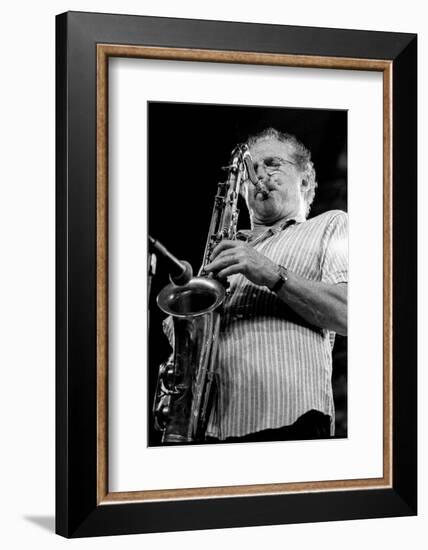 Frank Tiberi, Brecon Jazz Festival, Brecon, Wales, August, 2003-Brian O'Connor-Framed Photographic Print