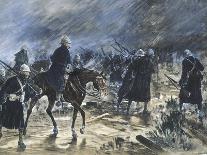 The British Entering Bloemfontein, 1900-Frank Topham-Mounted Giclee Print