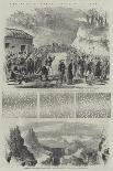 Entry of Victor Emmanuel into Naples-Frank Vizetelly-Framed Giclee Print