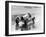 Frank Wall Driving a Bugatti Type 35B, 1926-null-Framed Photographic Print