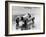 Frank Wall Driving a Bugatti Type 35B, 1926-null-Framed Photographic Print