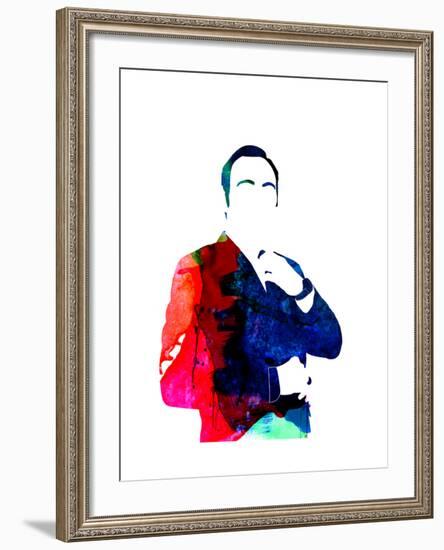 Frank Watercolor-Lora Feldman-Framed Art Print