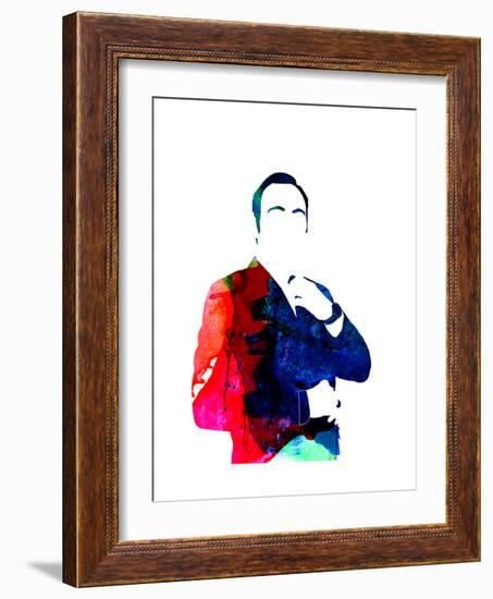 Frank Watercolor-Lora Feldman-Framed Art Print