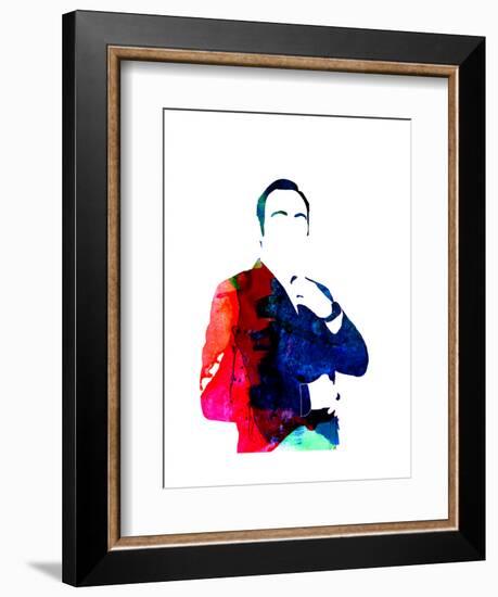 Frank Watercolor-Lora Feldman-Framed Art Print