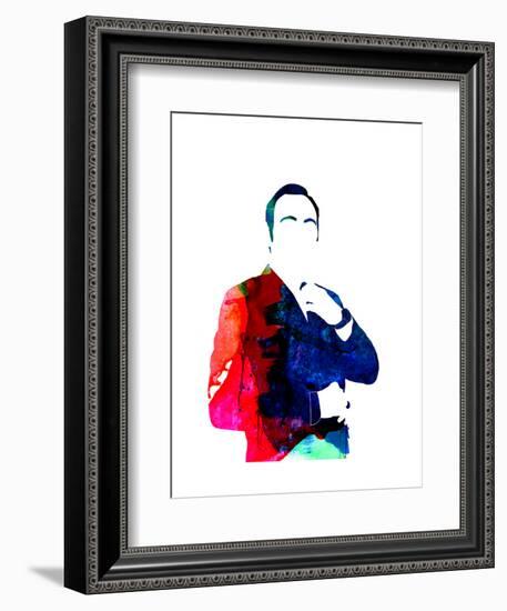 Frank Watercolor-Lora Feldman-Framed Art Print