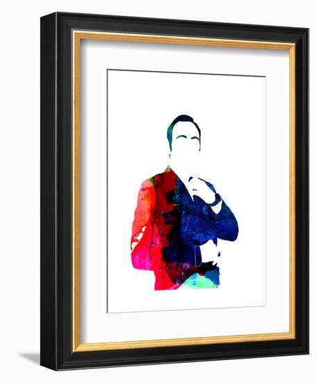 Frank Watercolor-Lora Feldman-Framed Art Print