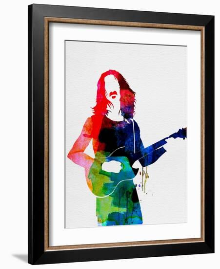 Frank Watercolor-Lora Feldman-Framed Art Print