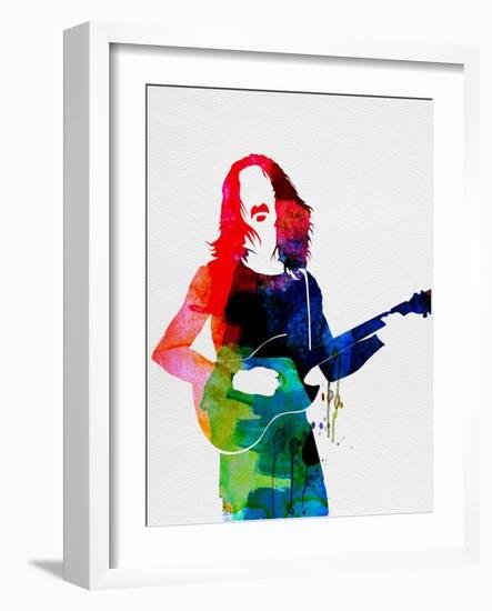 Frank Watercolor-Lora Feldman-Framed Art Print