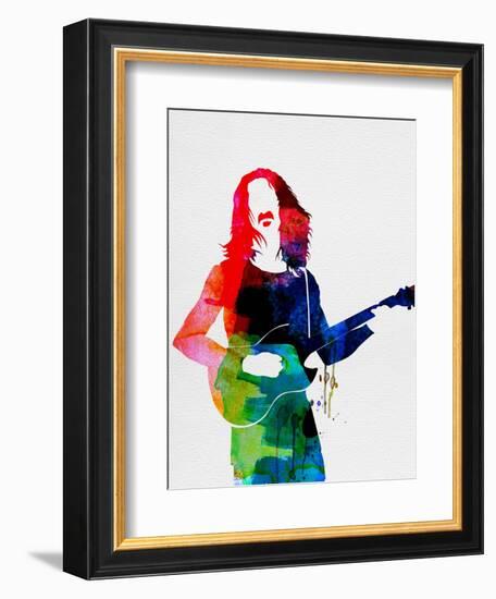 Frank Watercolor-Lora Feldman-Framed Art Print