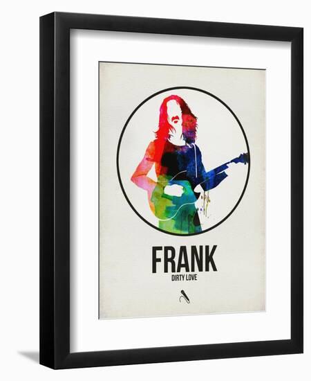 Frank Watercolor-David Brodsky-Framed Art Print