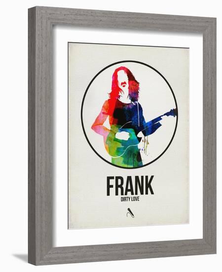 Frank Watercolor-David Brodsky-Framed Art Print