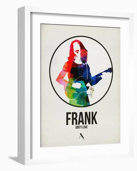 Frank Watercolor-David Brodsky-Framed Art Print