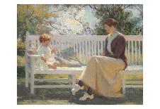 The Artist's Daughters, 1908 (Oil on Canvas)-Frank Weston Benson-Giclee Print