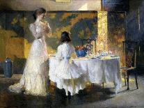 Evening Light, 1908 (Oil on Canvas)-Frank Weston Benson-Giclee Print