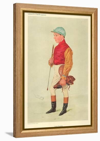 Frank Wooton, 8 September 1909, Vanity Fair Cartoon-Sir Leslie Ward-Framed Premier Image Canvas