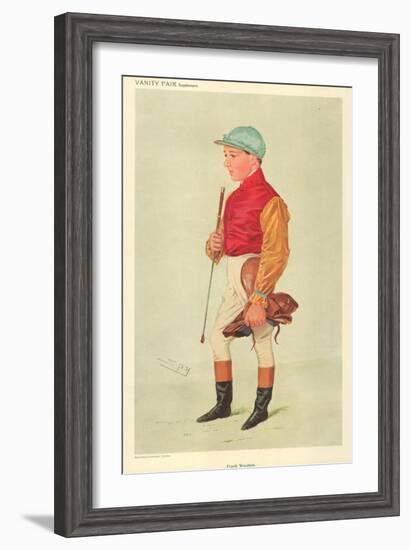 Frank Wooton, 8 September 1909, Vanity Fair Cartoon-Sir Leslie Ward-Framed Giclee Print