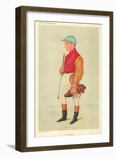 Frank Wooton, 8 September 1909, Vanity Fair Cartoon-Sir Leslie Ward-Framed Giclee Print