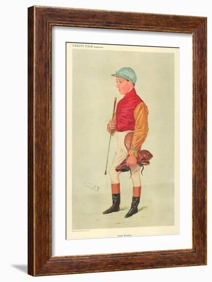 Frank Wooton, 8 September 1909, Vanity Fair Cartoon-Sir Leslie Ward-Framed Giclee Print