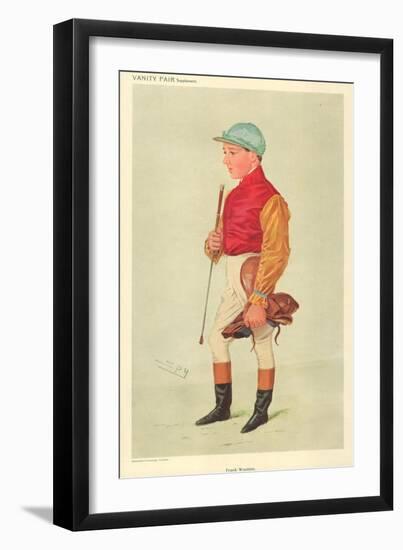 Frank Wooton, 8 September 1909, Vanity Fair Cartoon-Sir Leslie Ward-Framed Giclee Print