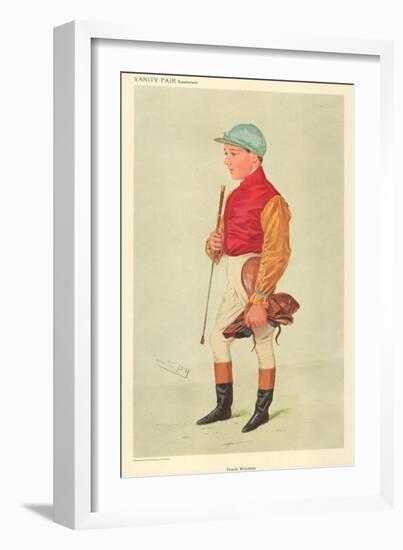 Frank Wooton, 8 September 1909, Vanity Fair Cartoon-Sir Leslie Ward-Framed Giclee Print