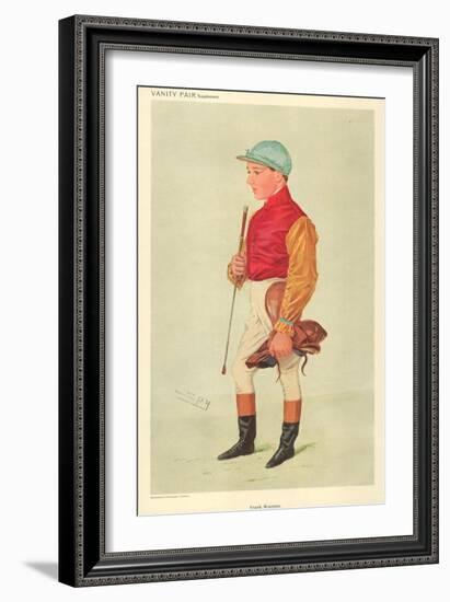 Frank Wooton, 8 September 1909, Vanity Fair Cartoon-Sir Leslie Ward-Framed Giclee Print