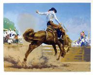 Bucking Bronco-Frank Wootton-Framed Collectable Print