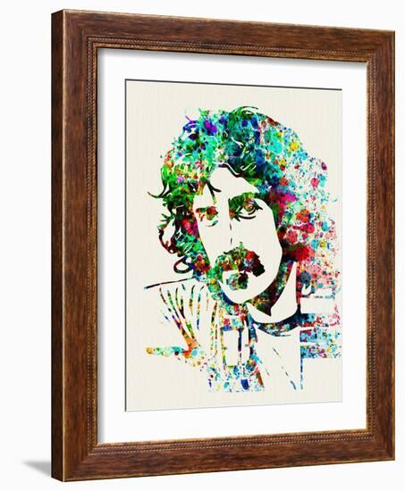 Frank Zappa-Nelly Glenn-Framed Art Print